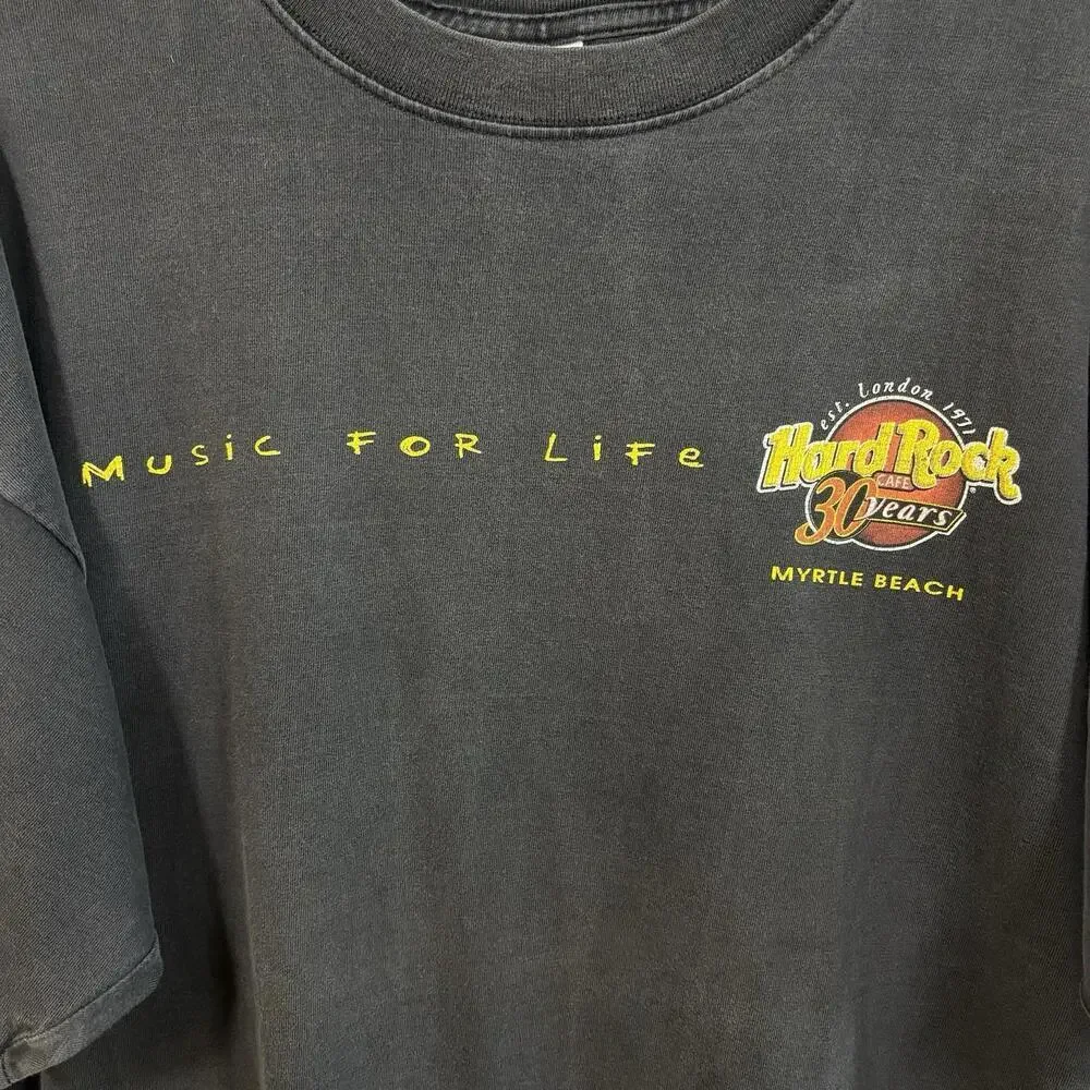 Vintage 2001 Hardrock Cafe World Tour Myrtle Beach, Size XL - Picture 2 of 5